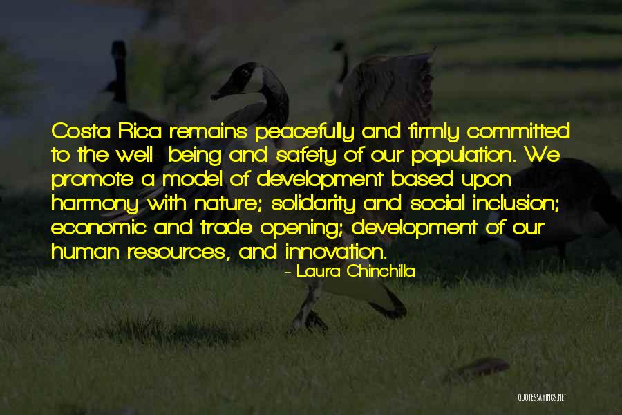 Domanic Quotes By Laura Chinchilla Domanic Quotes By Laura Chinchilla