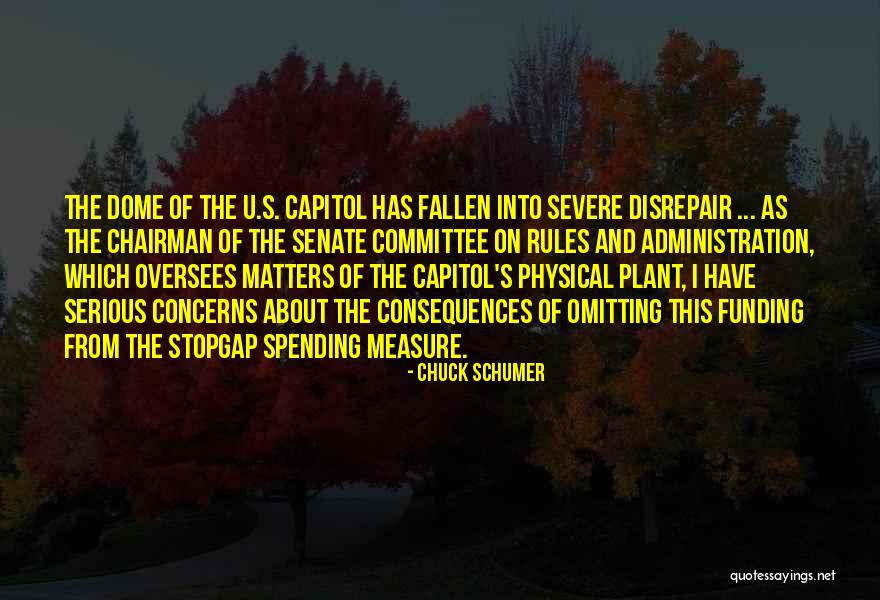 Dome Quotes By Chuck Schumer Dome Quotes By Chuck Schumer