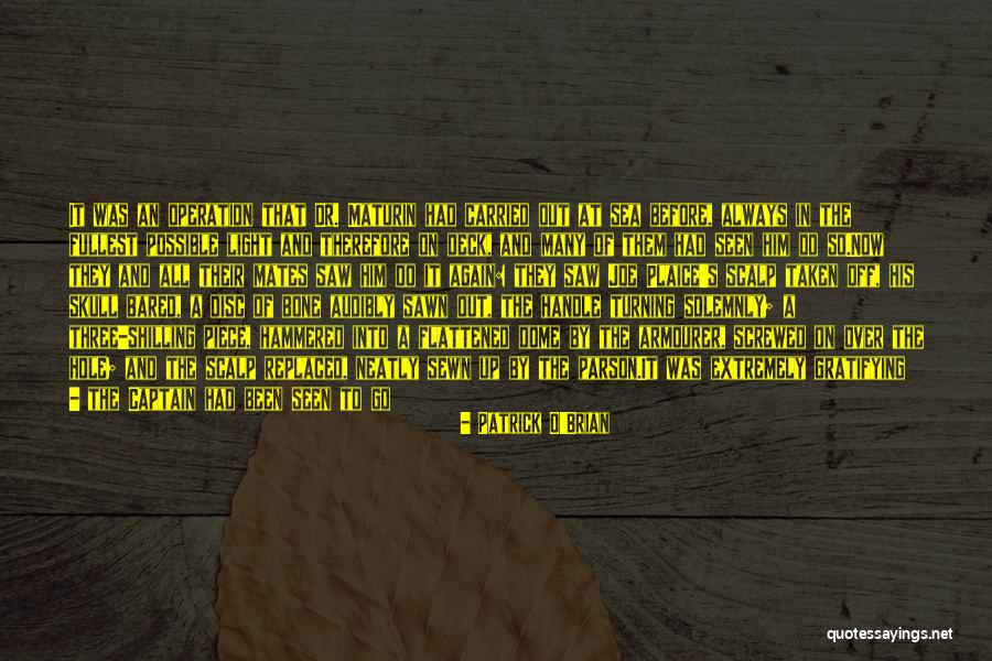 Dome Quotes By Patrick O'Brian Dome Quotes By Patrick O'Brian