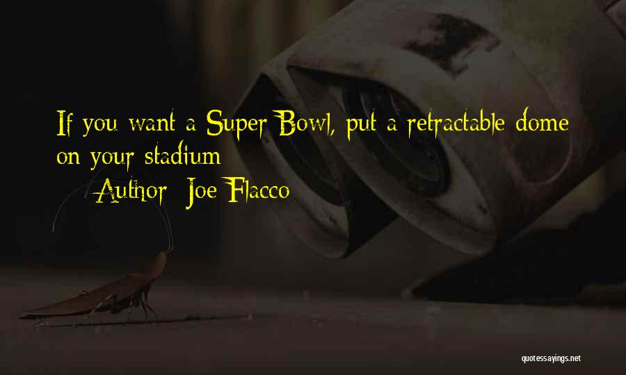 Domes Quotes By Joe Flacco