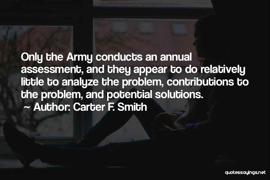 Domestic Terrorism Quotes By Carter F. Smith