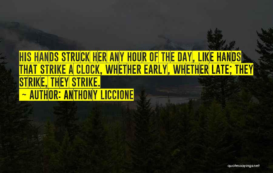 Domestic Violence Abuse Quotes By Anthony Liccione