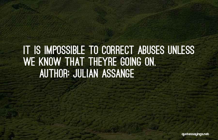 Domestic Violence Abuse Quotes By Julian Assange