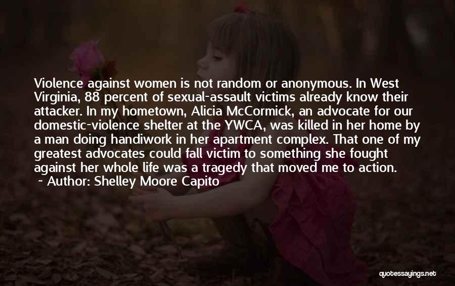 Domestic Violence Victim Quotes By Shelley Moore Capito
