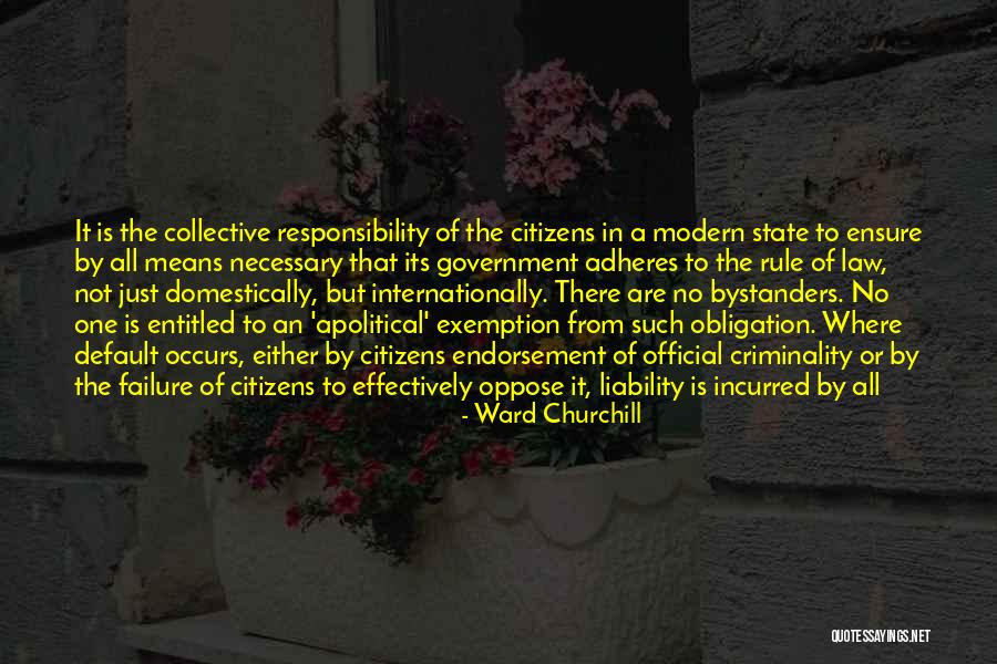 Domestically Quotes By Ward Churchill Domestically Quotes By Ward Churchill