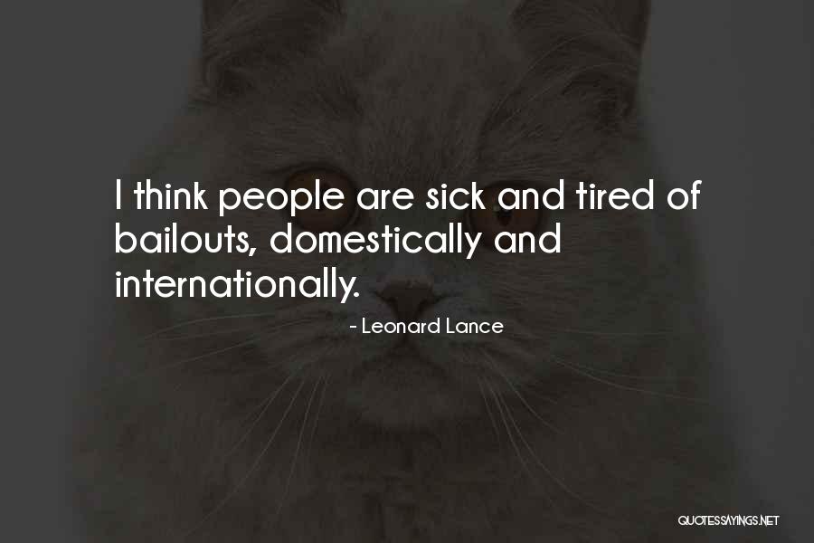 Domestically Yours Quotes By Leonard Lance Domestically Yours Quotes By Leonard Lance