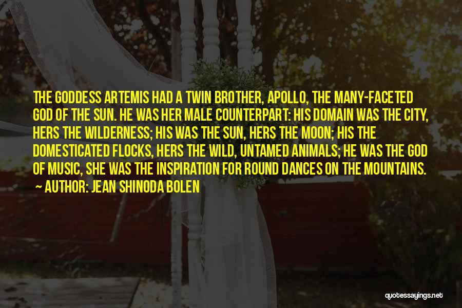 Domesticated Animals Quotes By Jean Shinoda Bolen