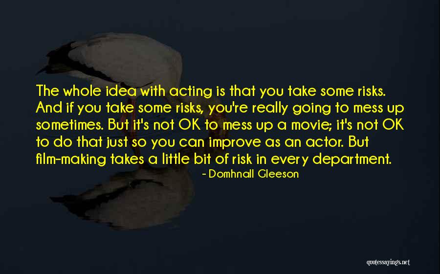 Domhnall Gleeson Quotes 655847 Domhnall Gleeson Quotes 655847