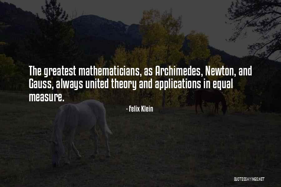 Dominaban Quotes By Felix Klein Dominaban Quotes By Felix Klein