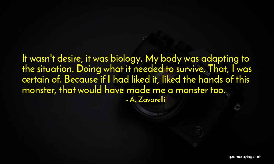 Dominance Love Quotes By A. Zavarelli