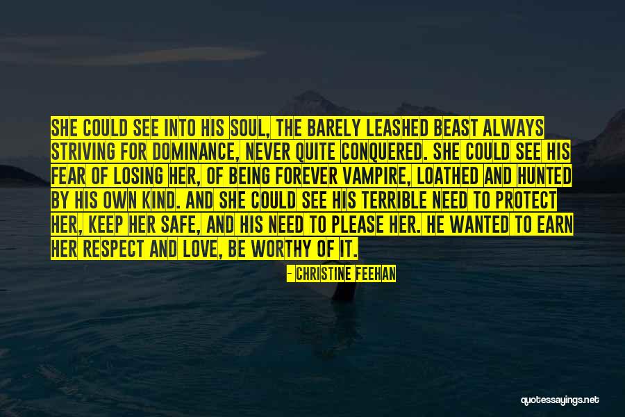 Dominance Love Quotes By Christine Feehan