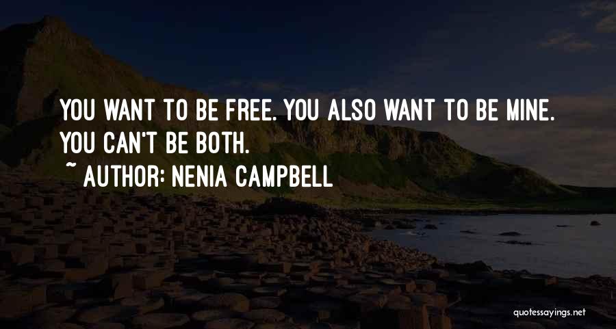 Dominance Love Quotes By Nenia Campbell