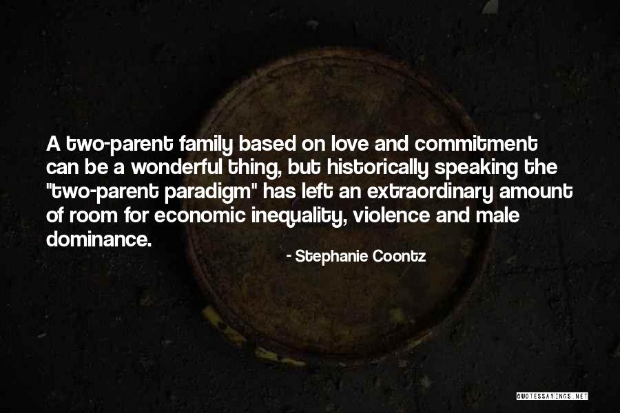 Dominance Love Quotes By Stephanie Coontz