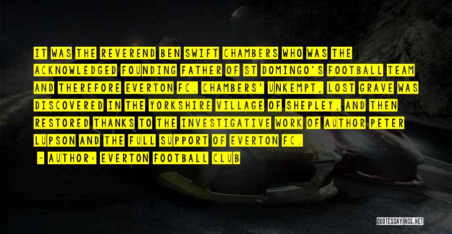 Domingo Quotes By Everton Football Club