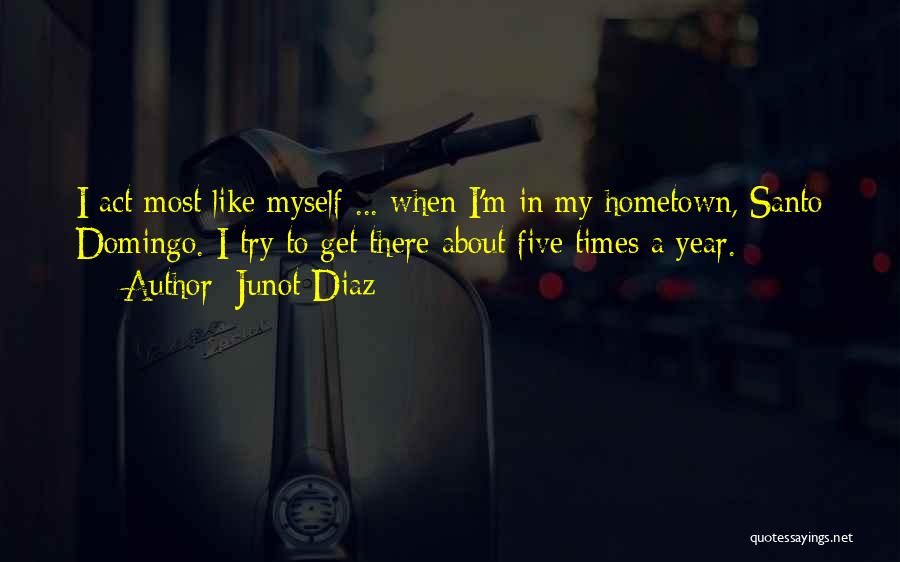 Domingo Quotes By Junot Diaz