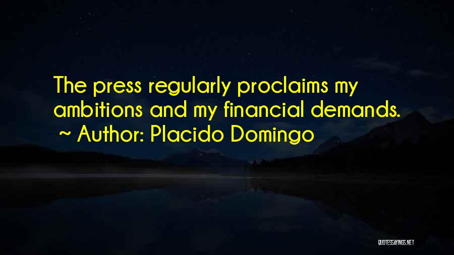 Domingo Quotes By Placido Domingo