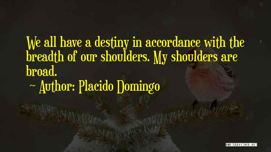 Domingo Quotes By Placido Domingo