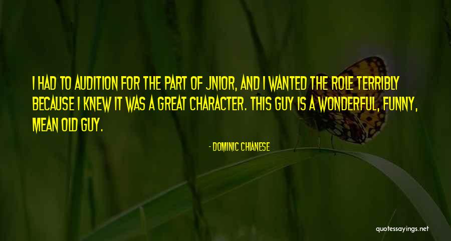 Dominic Chianese Quotes 1020832