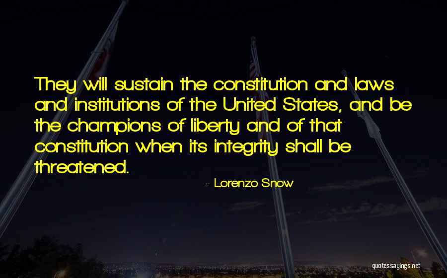 Dominic Littlewood Quotes By Lorenzo Snow