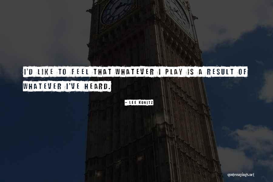 Dominionism Ted Quotes By Lee Konitz Dominionism Ted Quotes By Lee Konitz