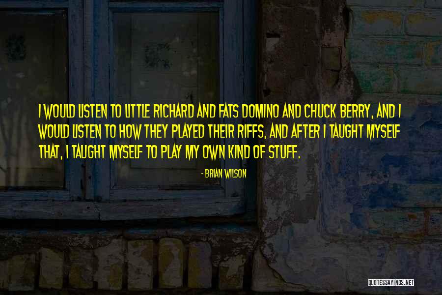 Domino's Quotes By Brian Wilson Domino's Quotes By Brian Wilson