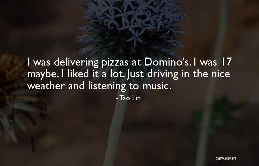 Domino's Quotes By Tao Lin