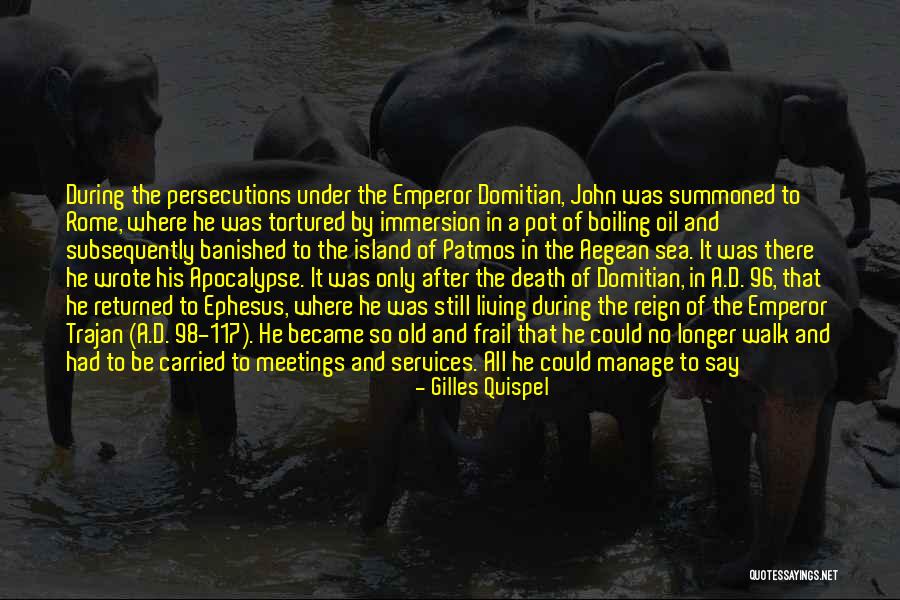 Domitian Quotes By Gilles Quispel Domitian Quotes By Gilles Quispel
