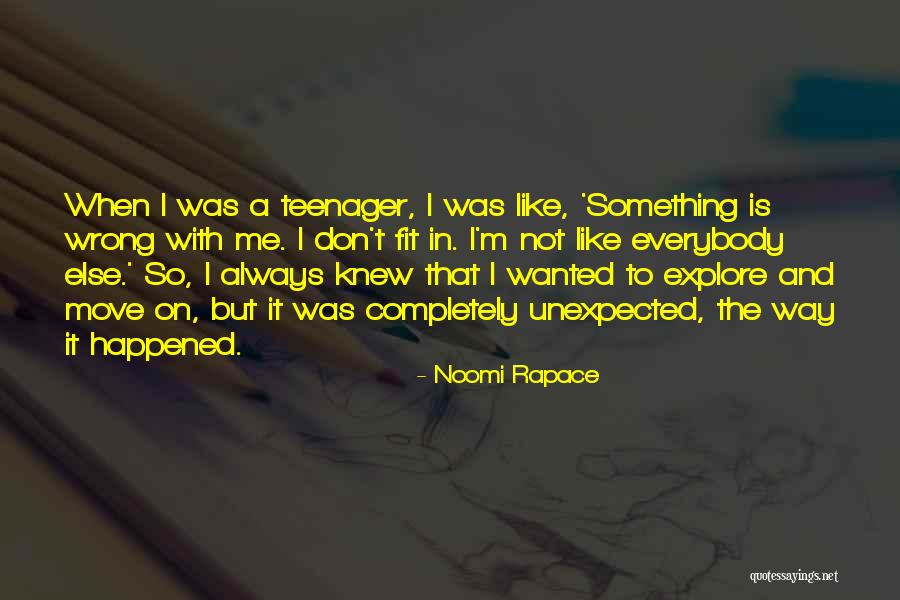 Dommie Coe Quotes By Noomi Rapace Dommie Coe Quotes By Noomi Rapace