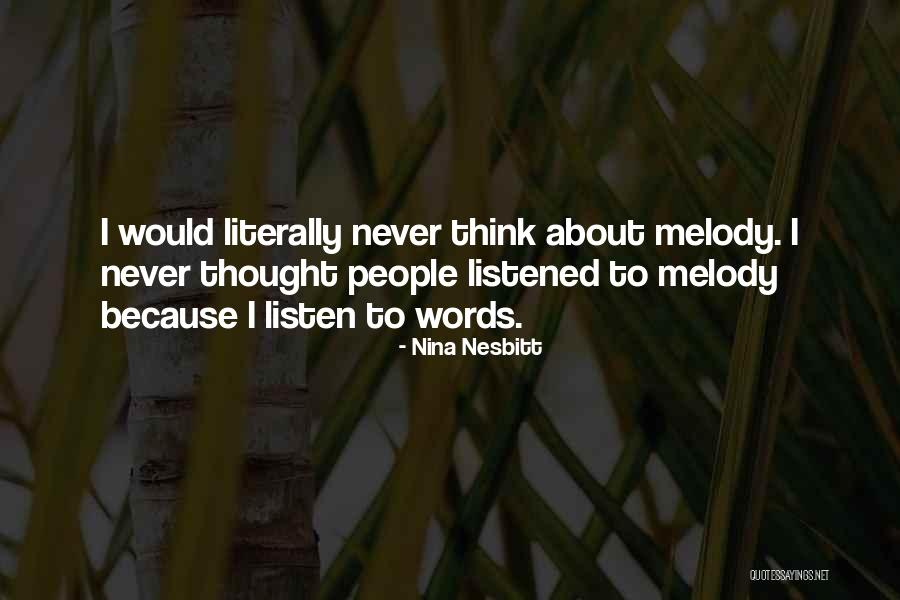 Domo Quotes By Nina Nesbitt Domo Quotes By Nina Nesbitt