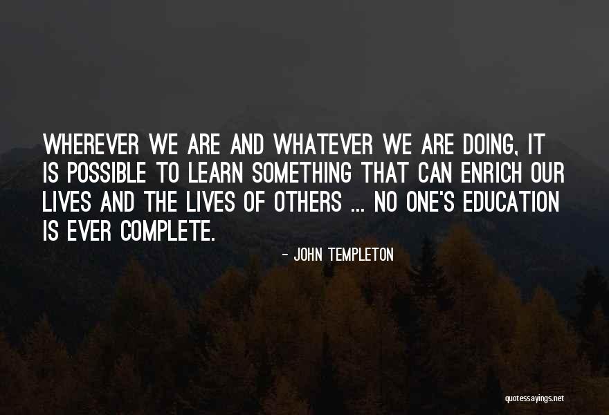 Domonkos Quotes By John Templeton