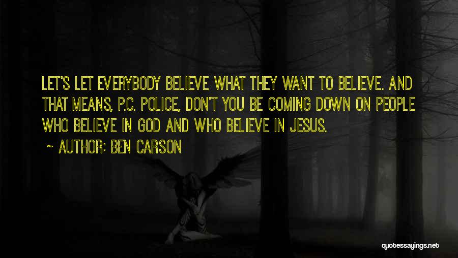 Don Carson Quotes By Ben Carson