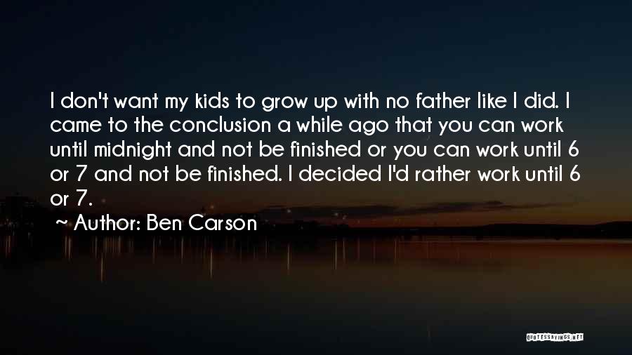 Don Carson Quotes By Ben Carson