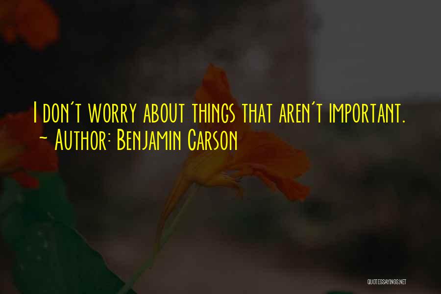 Don Carson Quotes By Benjamin Carson