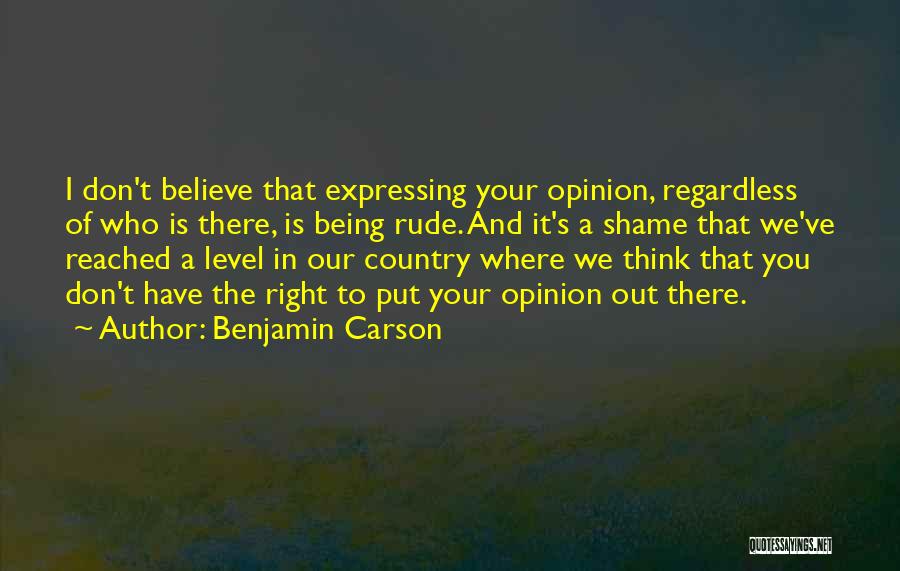 Don Carson Quotes By Benjamin Carson