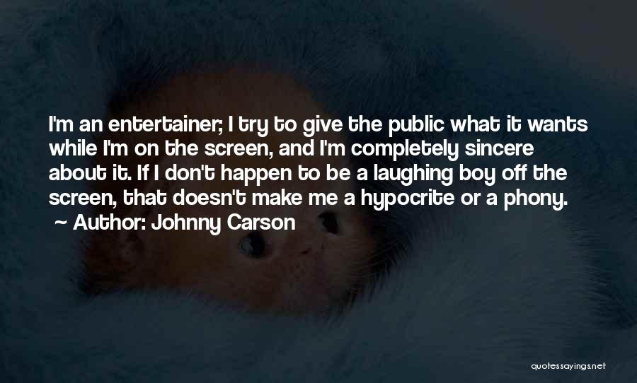 Don Carson Quotes By Johnny Carson