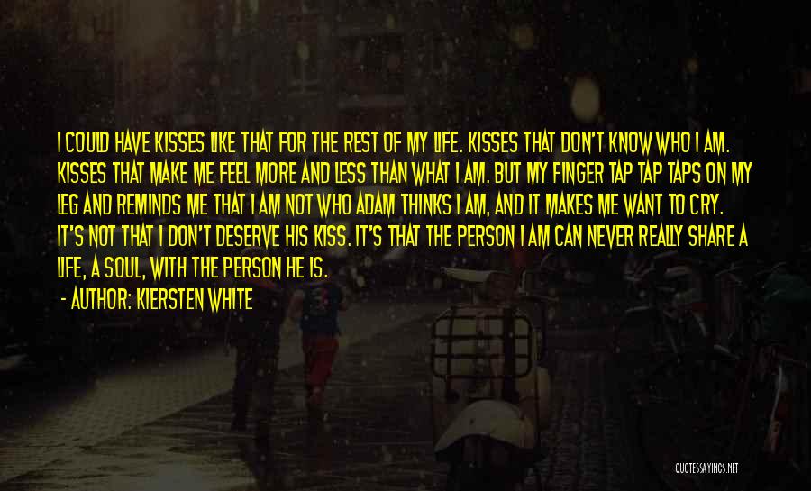 Don Cry For Me Quotes By Kiersten White