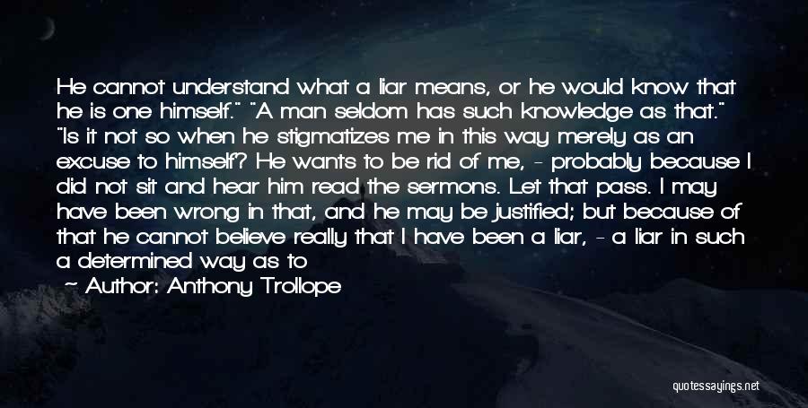 Don Depend On Me Quotes By Anthony Trollope