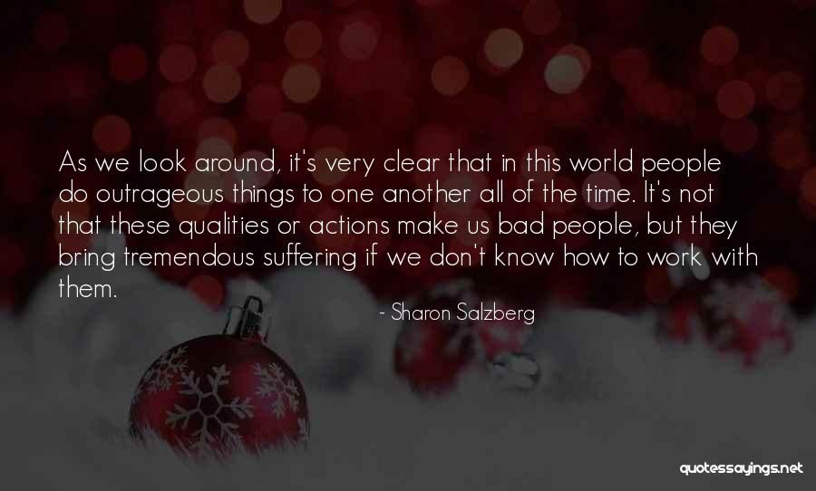 Don Do Bad Things Quotes By Sharon Salzberg