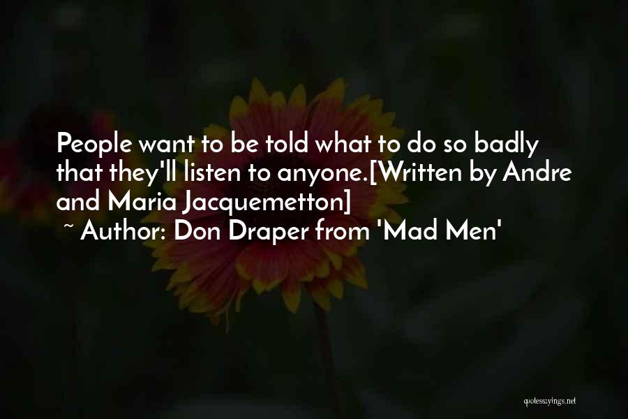 Don Draper From 'Mad Men' Quotes 856193