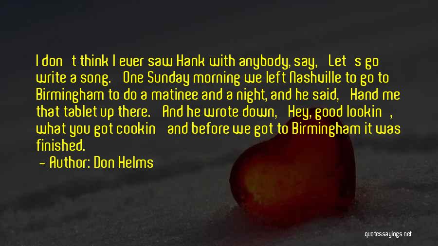 Don Helms Quotes 1908917