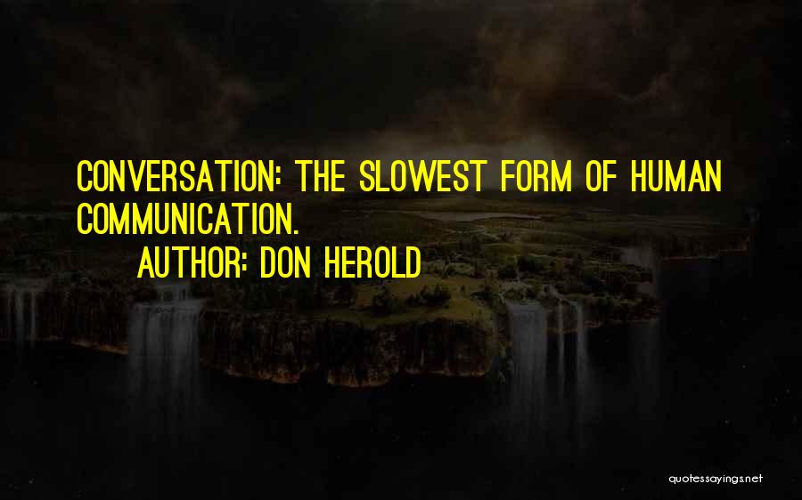 Don Herold Quotes 134247