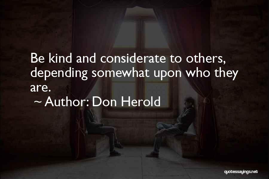 Don Herold Quotes 928678