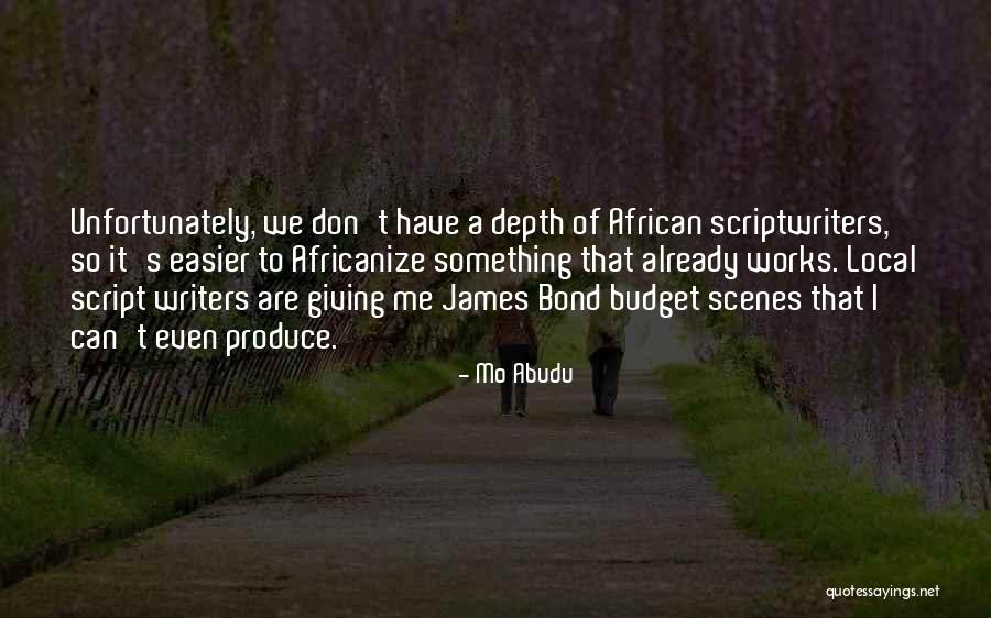 Don James Quotes By Mo Abudu Don James Quotes By Mo Abudu