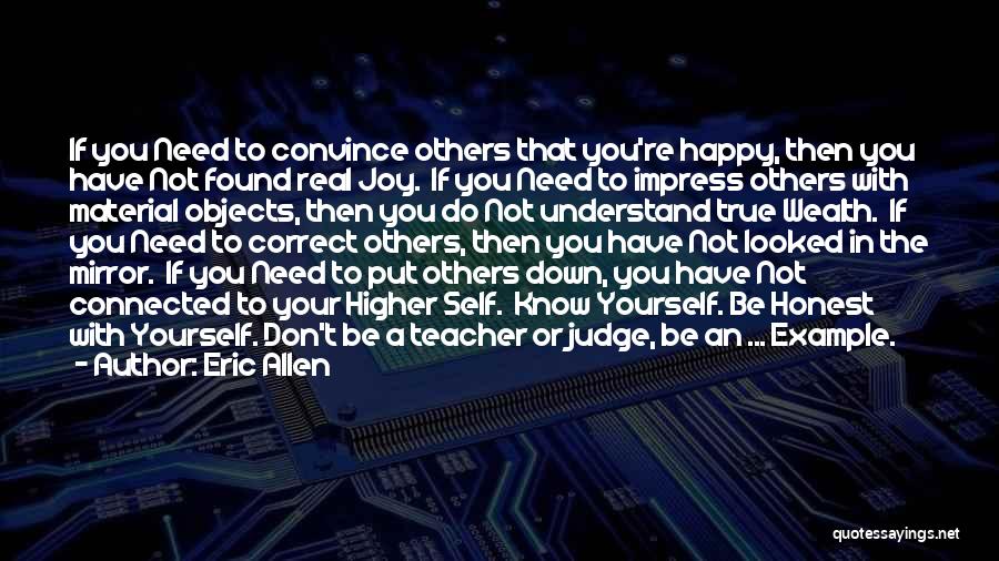 Don Judge Others Quotes By Eric Allen
