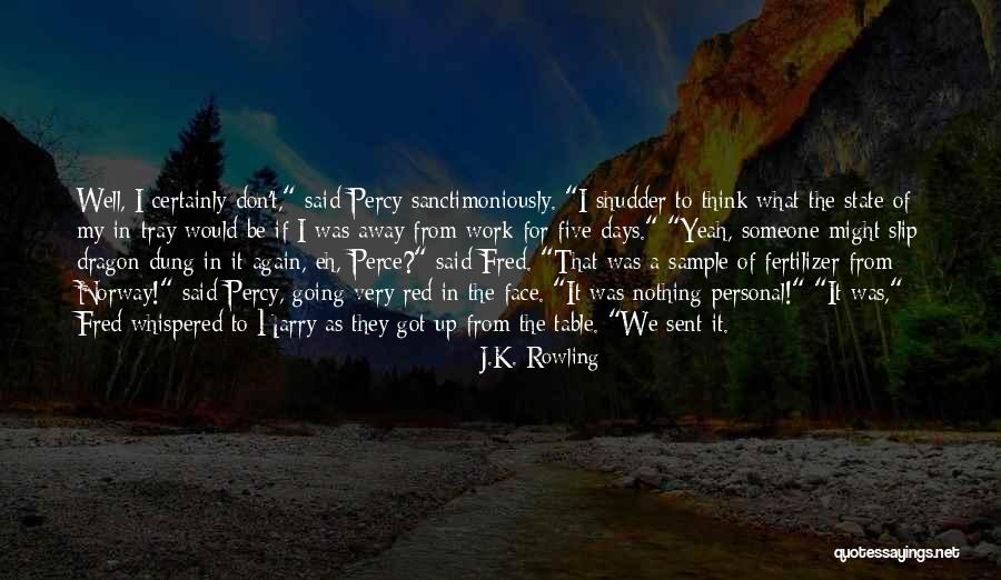 Don Let Me Slip Away Quotes By J.K. Rowling