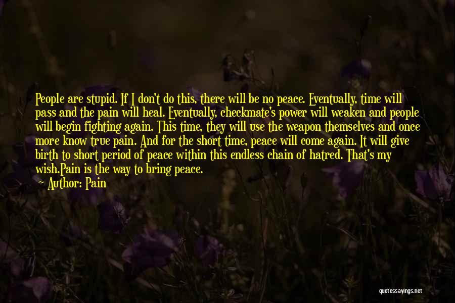 Don Let Time Pass You By Quotes By Pain