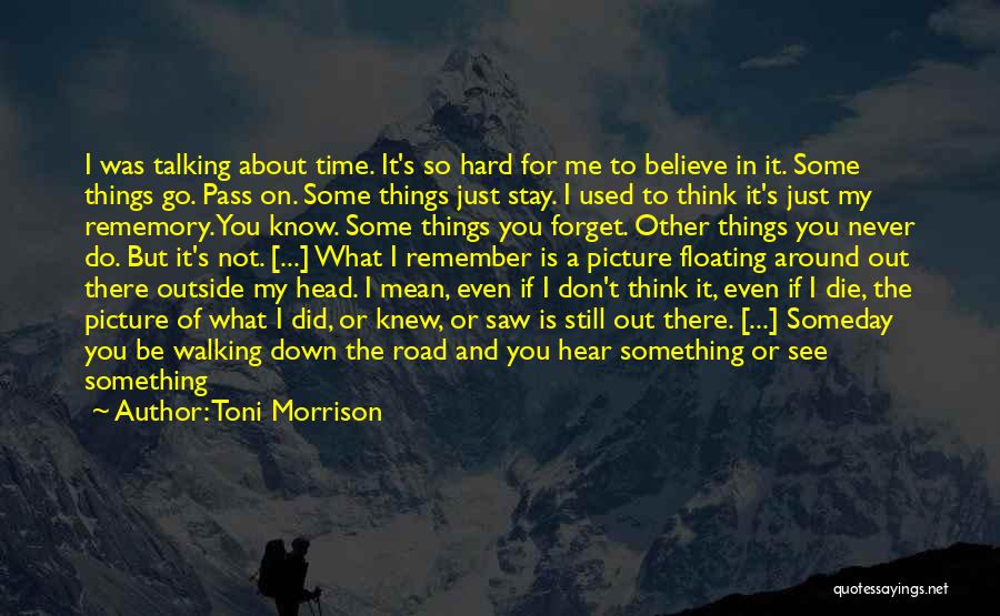 Don Let Time Pass You By Quotes By Toni Morrison