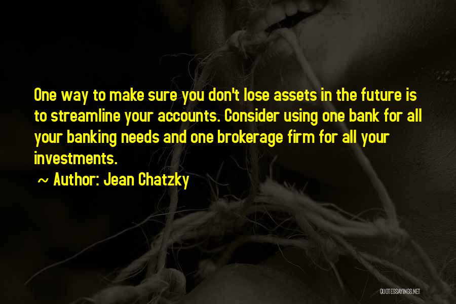 Don Lose Your Way Quotes By Jean Chatzky