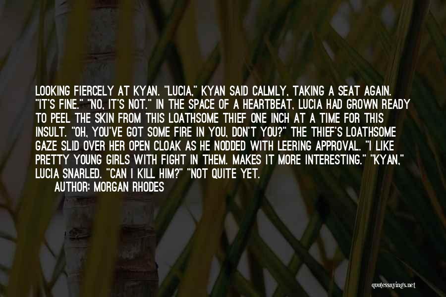 Don Lucia Quotes By Morgan Rhodes