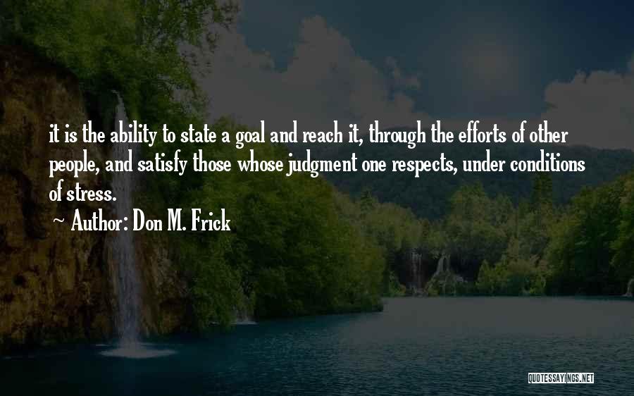 Don M. Frick Quotes 1085110